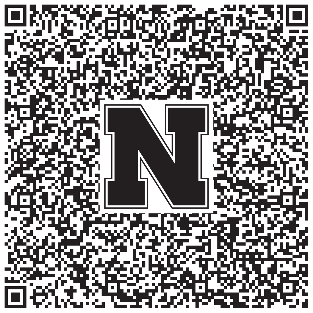 QR code linking to Bruce Reinhardt vcard