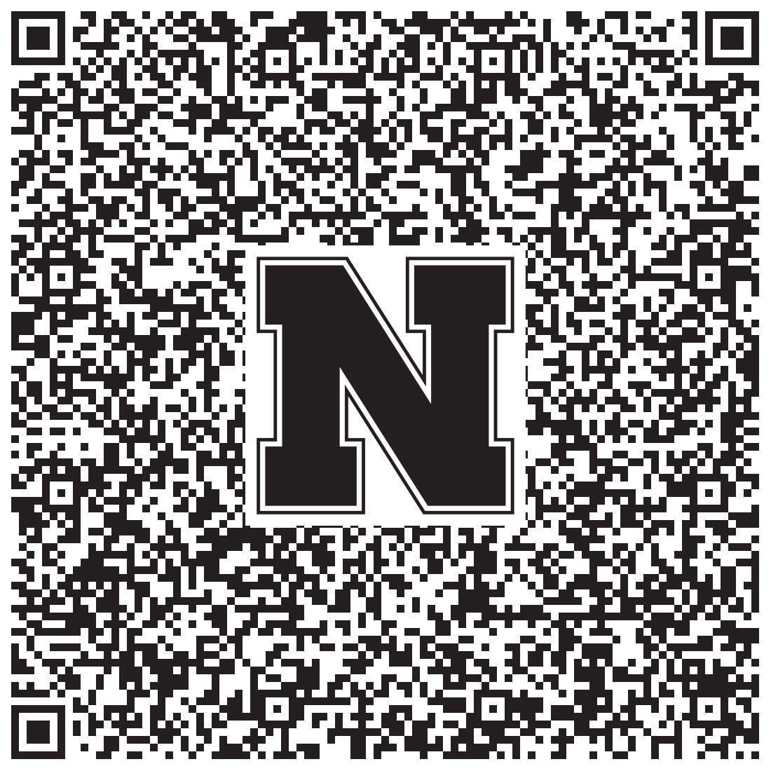 QR code linking to Benjamin Robinson vcard