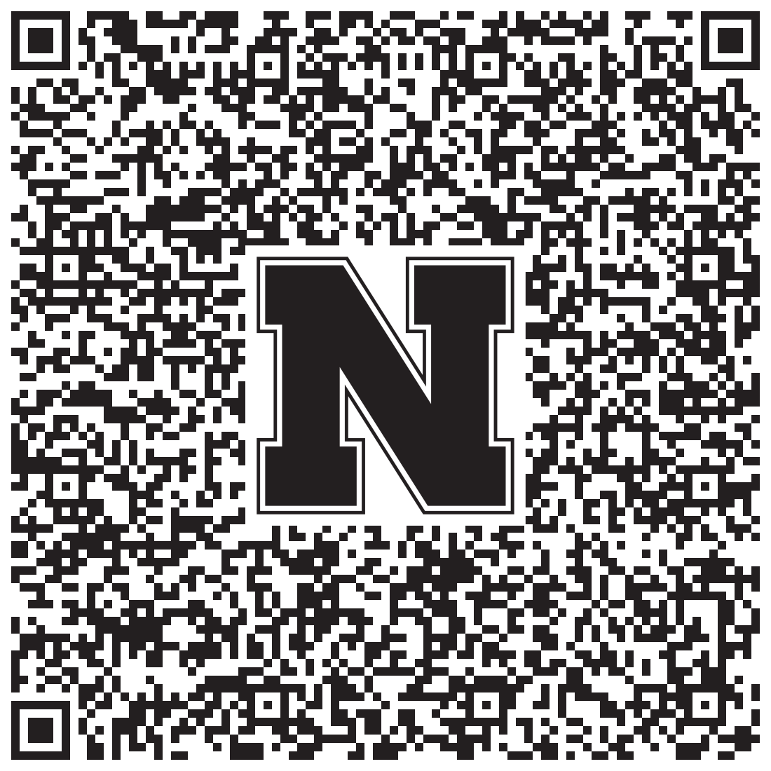 QR code linking to Charles Bauer vcard