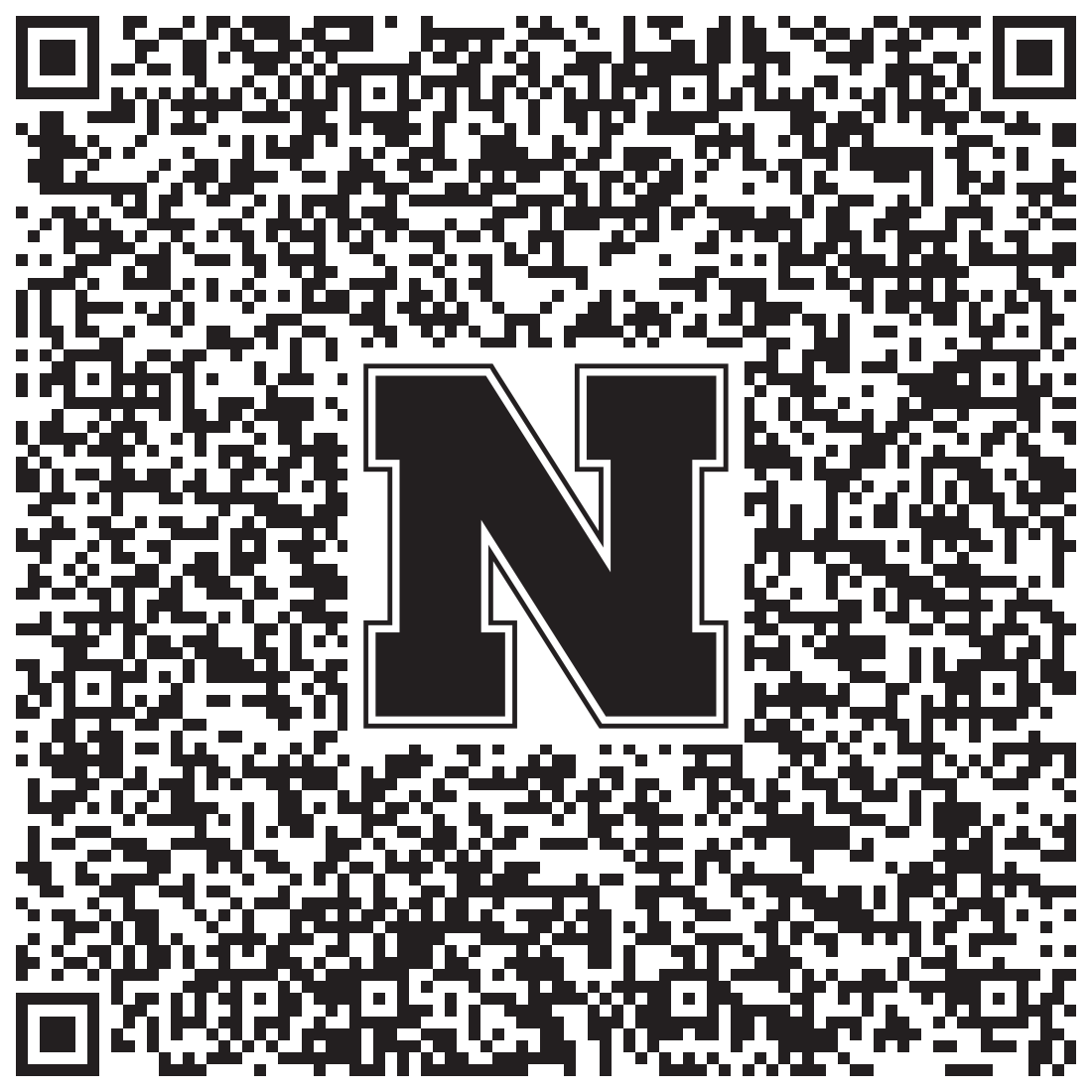 QR code linking to Cameron Bode vcard