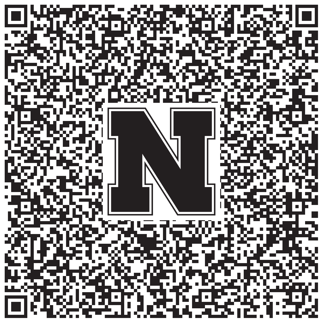 QR code linking to Christopher Burbach vcard