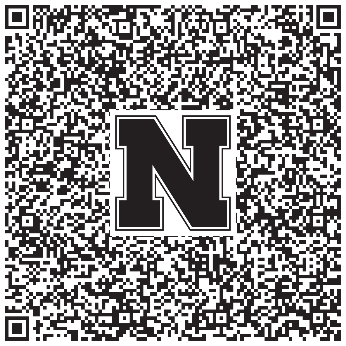 QR code linking to Claudia Chaperon vcard