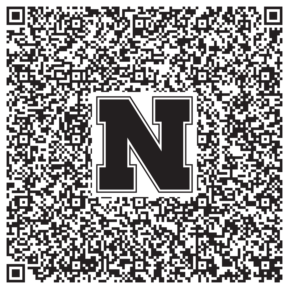 QR code linking to Chuck Green vcard