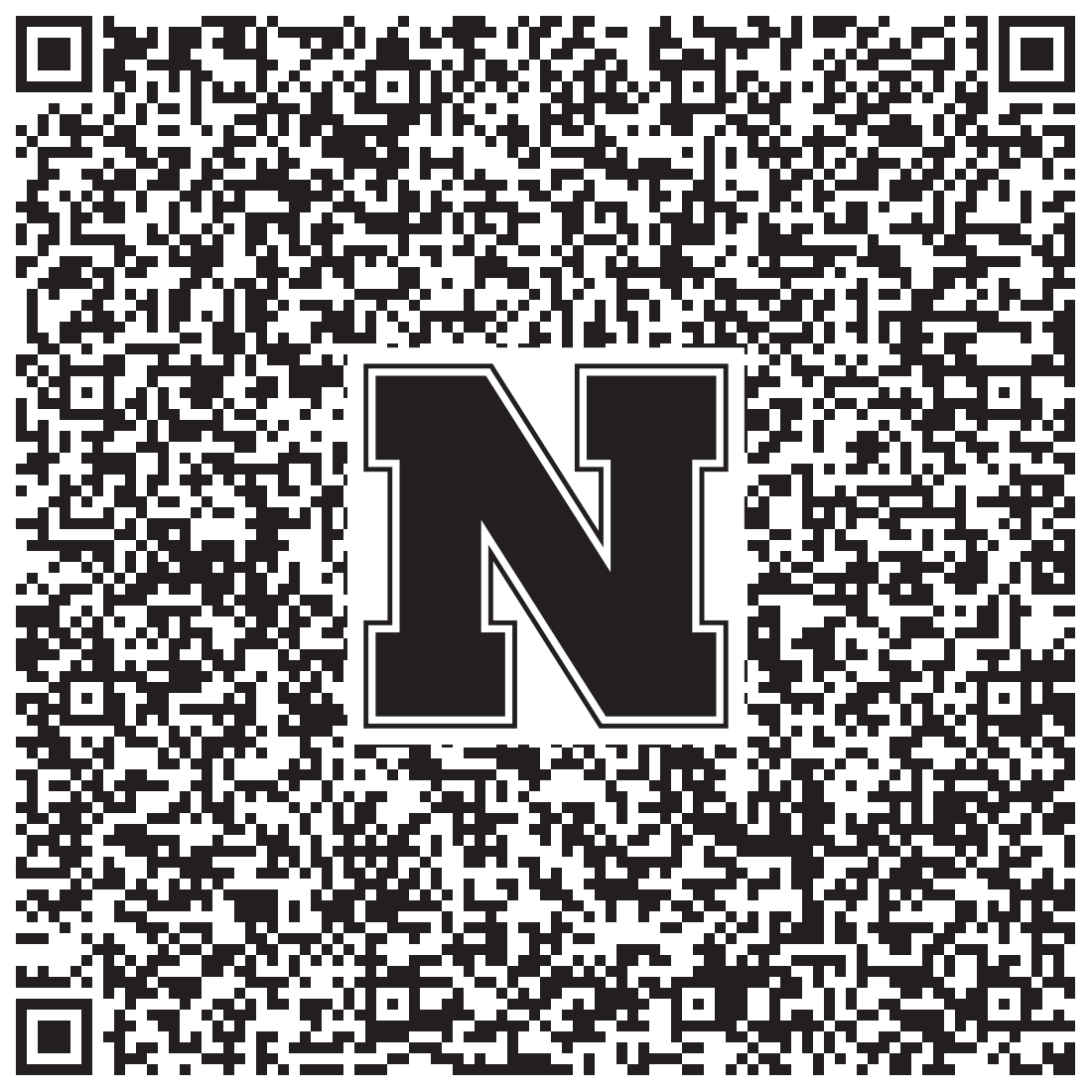 QR code linking to Chad Hall vcard