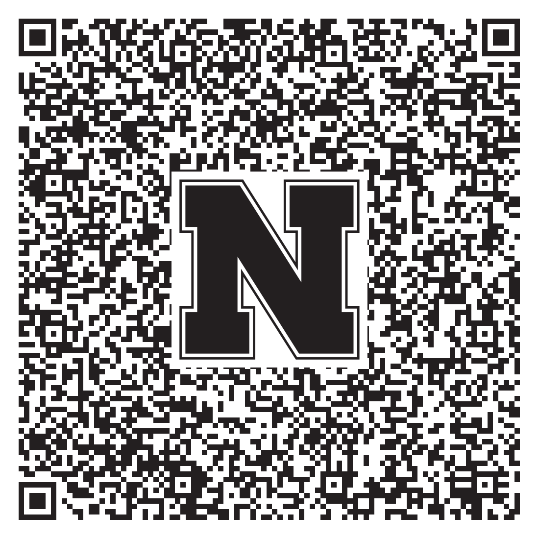 QR code linking to Caroline Hansen vcard