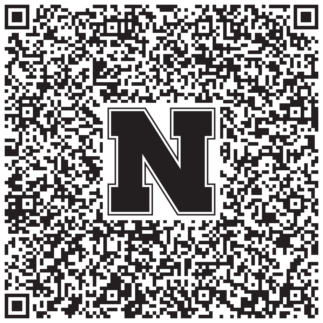 QR code linking to Cael Herron vcard