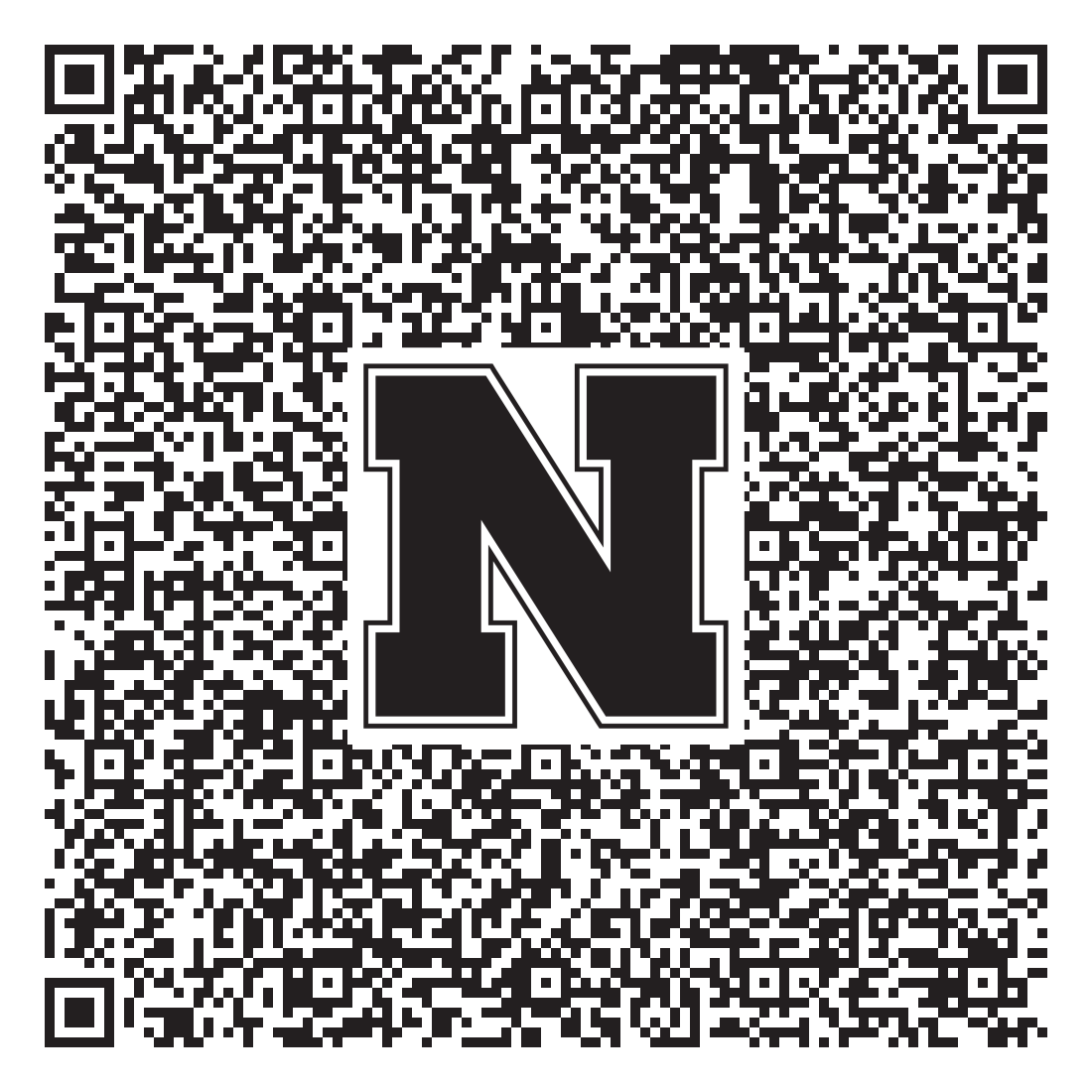QR code linking to Calvin Hughes vcard