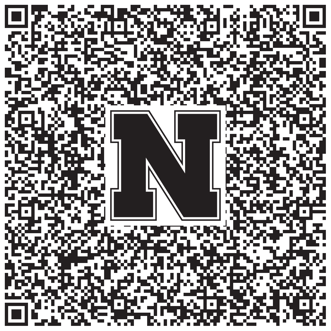 QR code linking to Carla James vcard