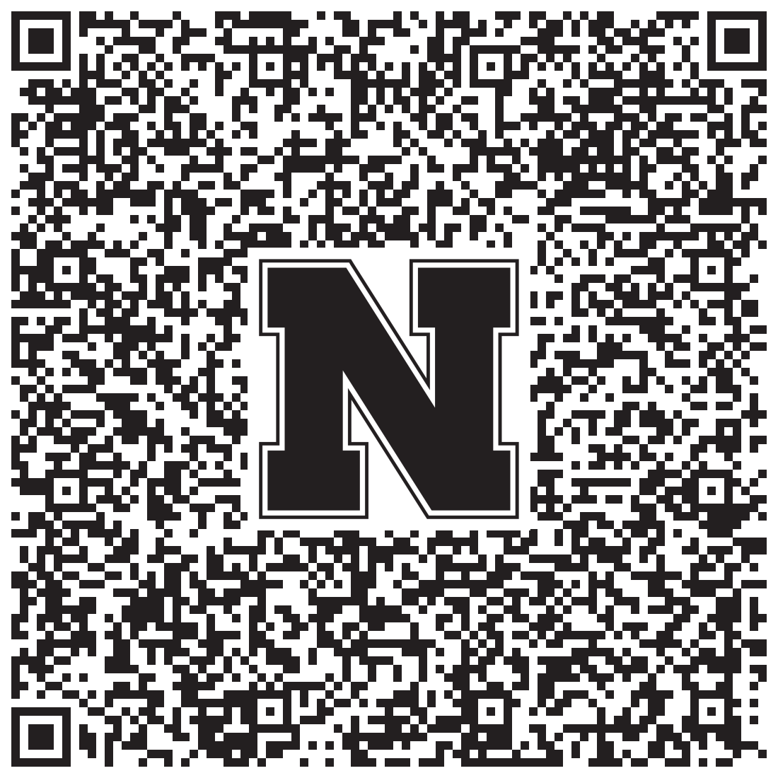 QR code linking to Catie Carney vcard