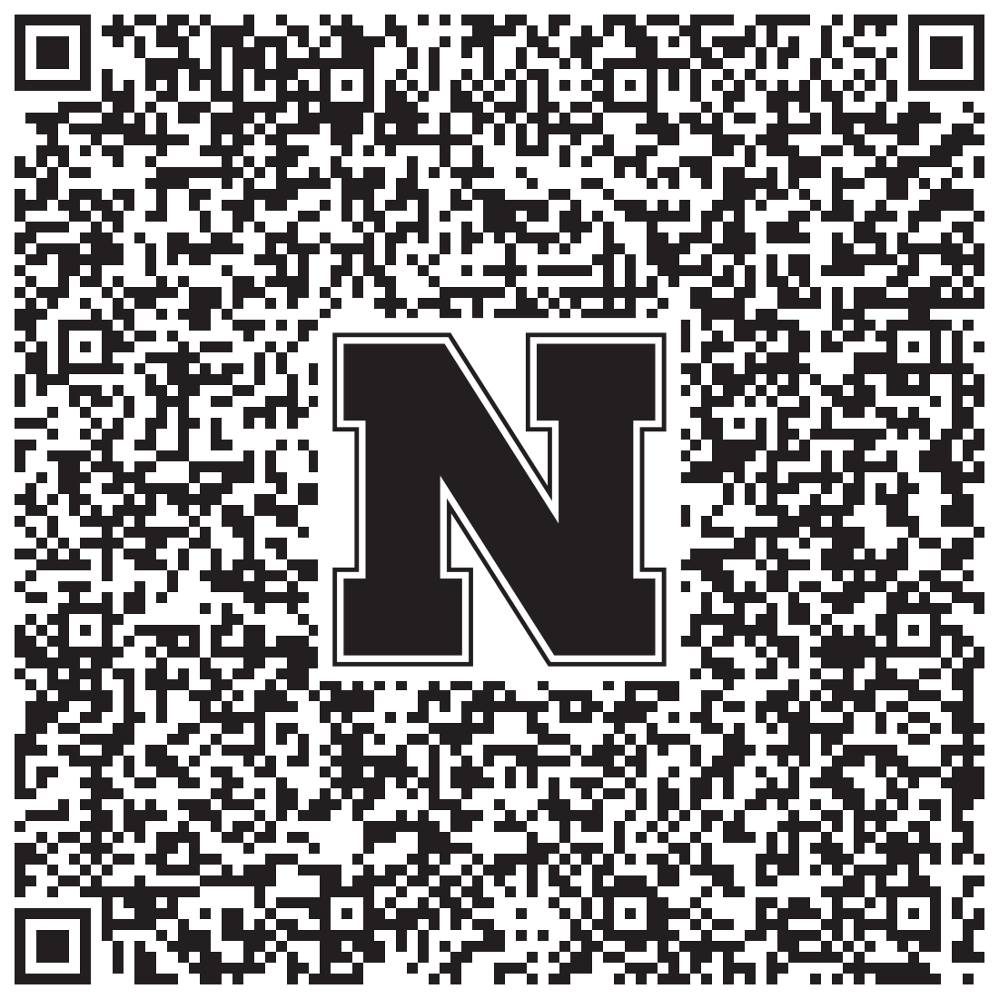 QR code linking to Christine Corr Kiewra vcard