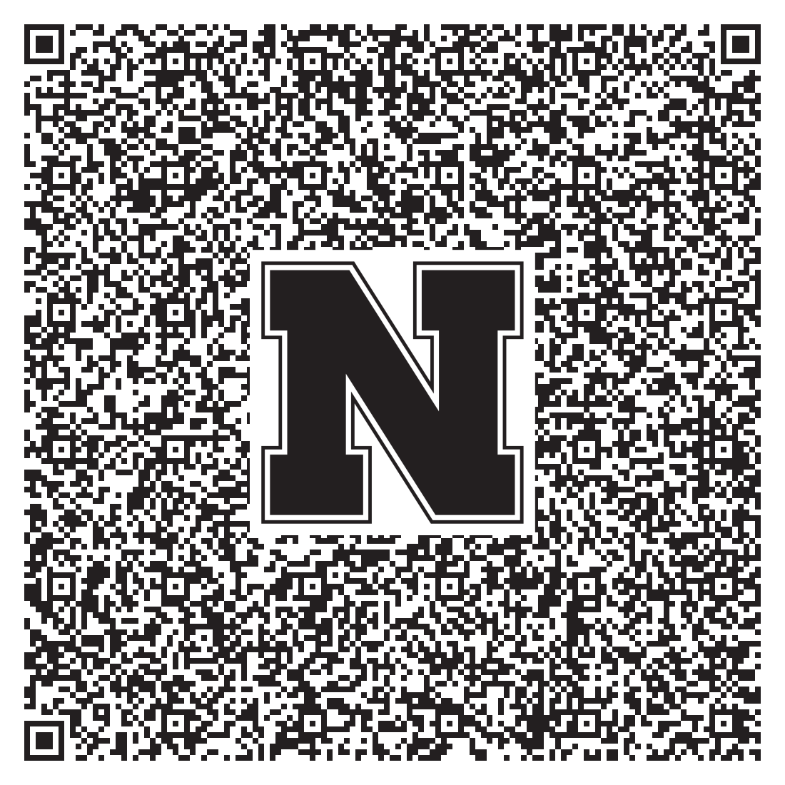 QR code linking to Caden Leahy vcard