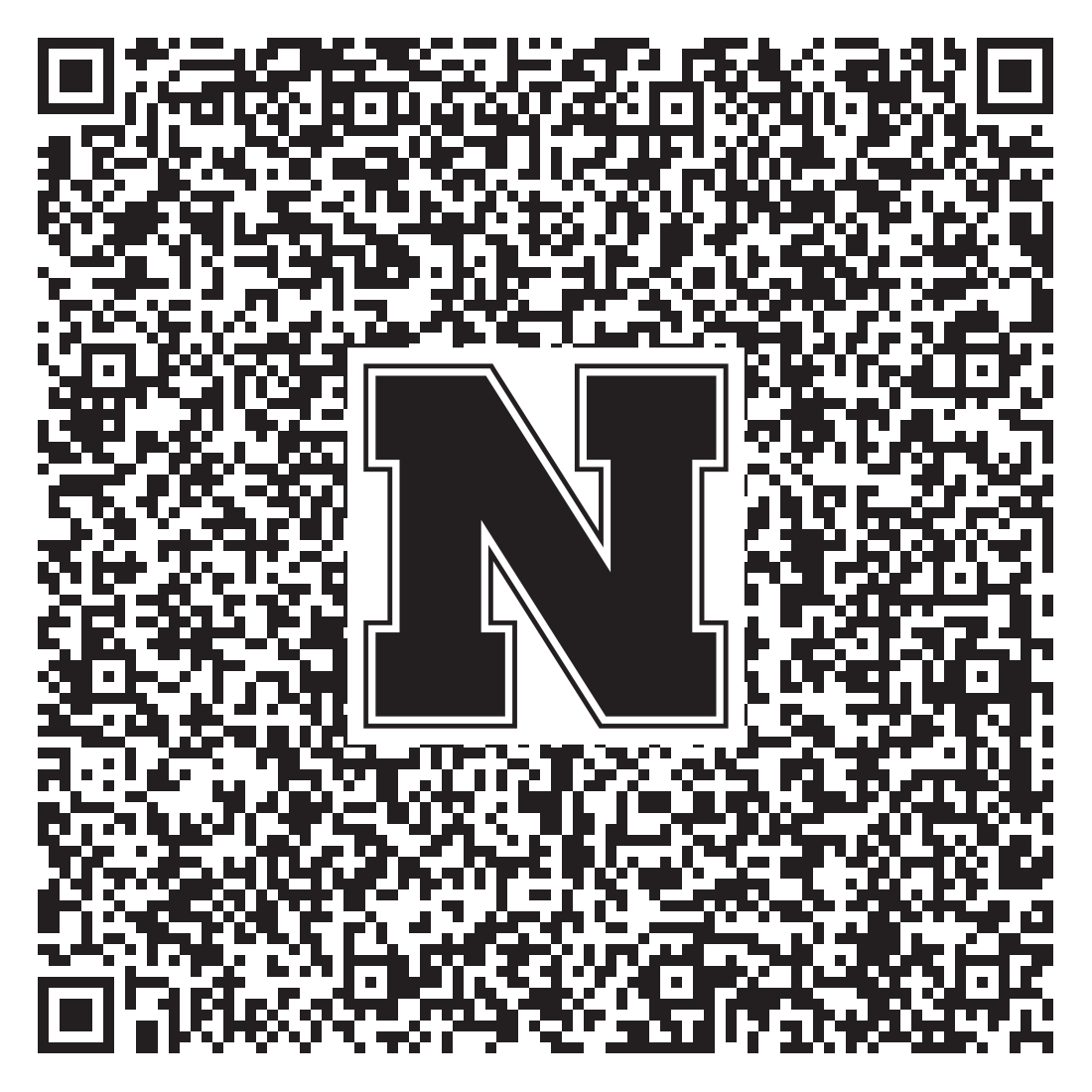 QR code linking to Cleveland Manchester vcard