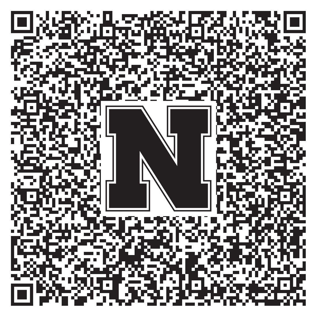 QR code linking to Cale Novotny vcard