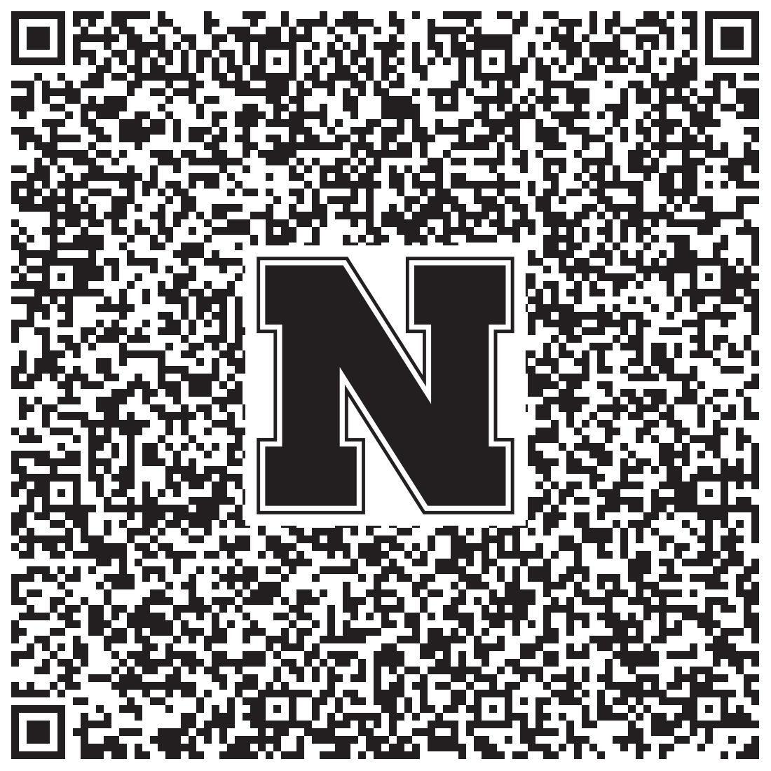 QR code linking to Christine Alder vcard