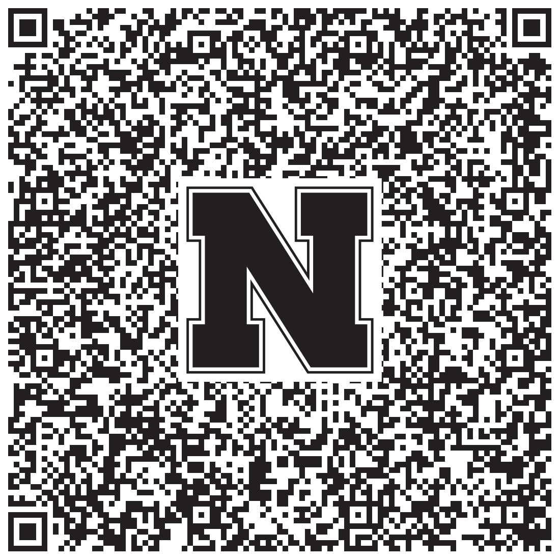 QR code linking to Christie Strain vcard