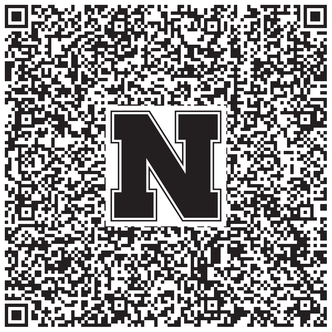 QR code linking to Coralie Whitney vcard