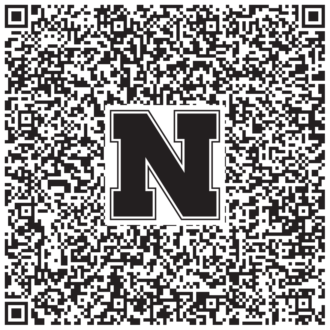 QR code linking to Katie Cheek vcard