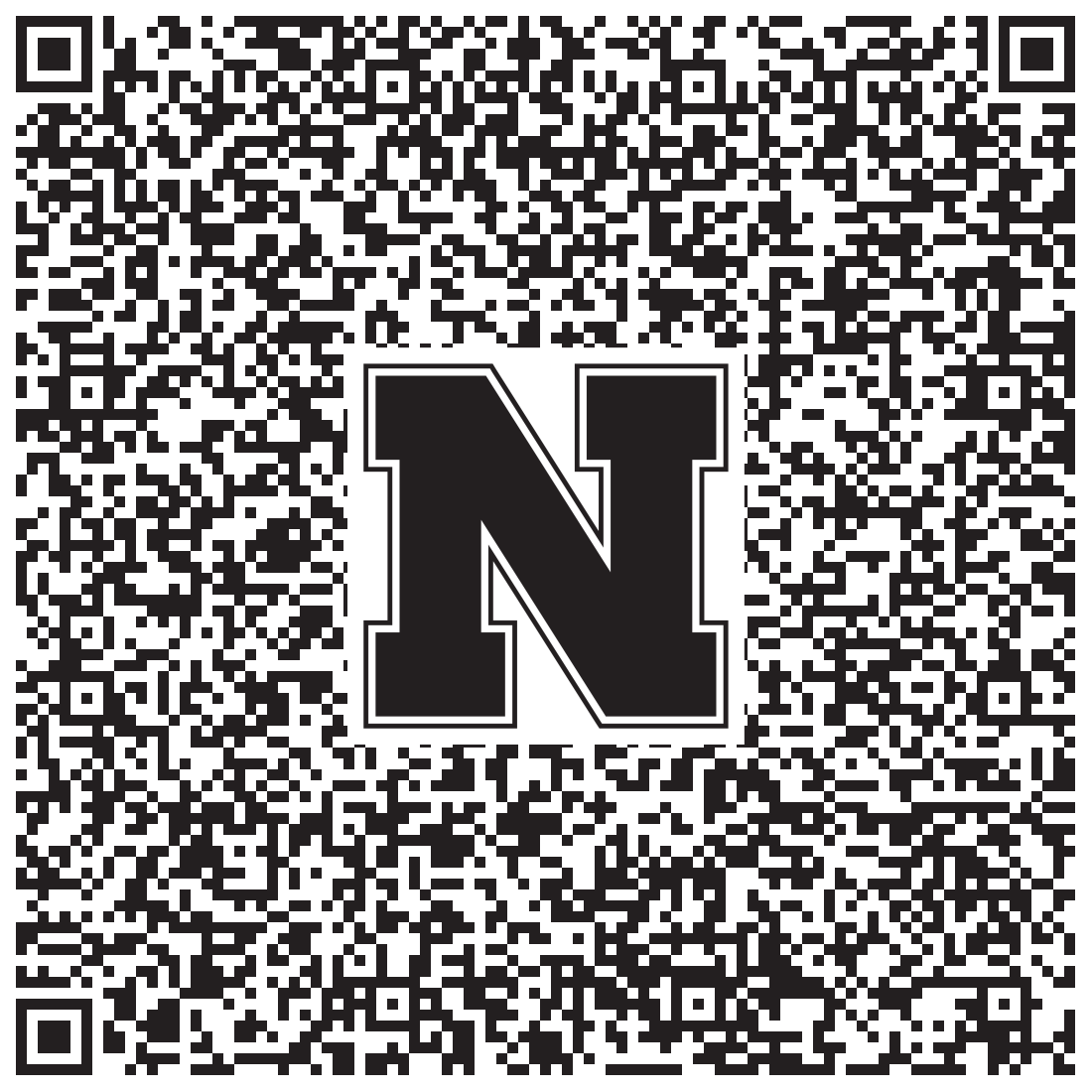 QR code linking to Dana Holgorsen vcard