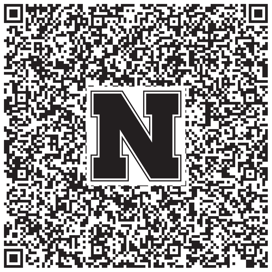 QR code linking to Dakota Nun vcard