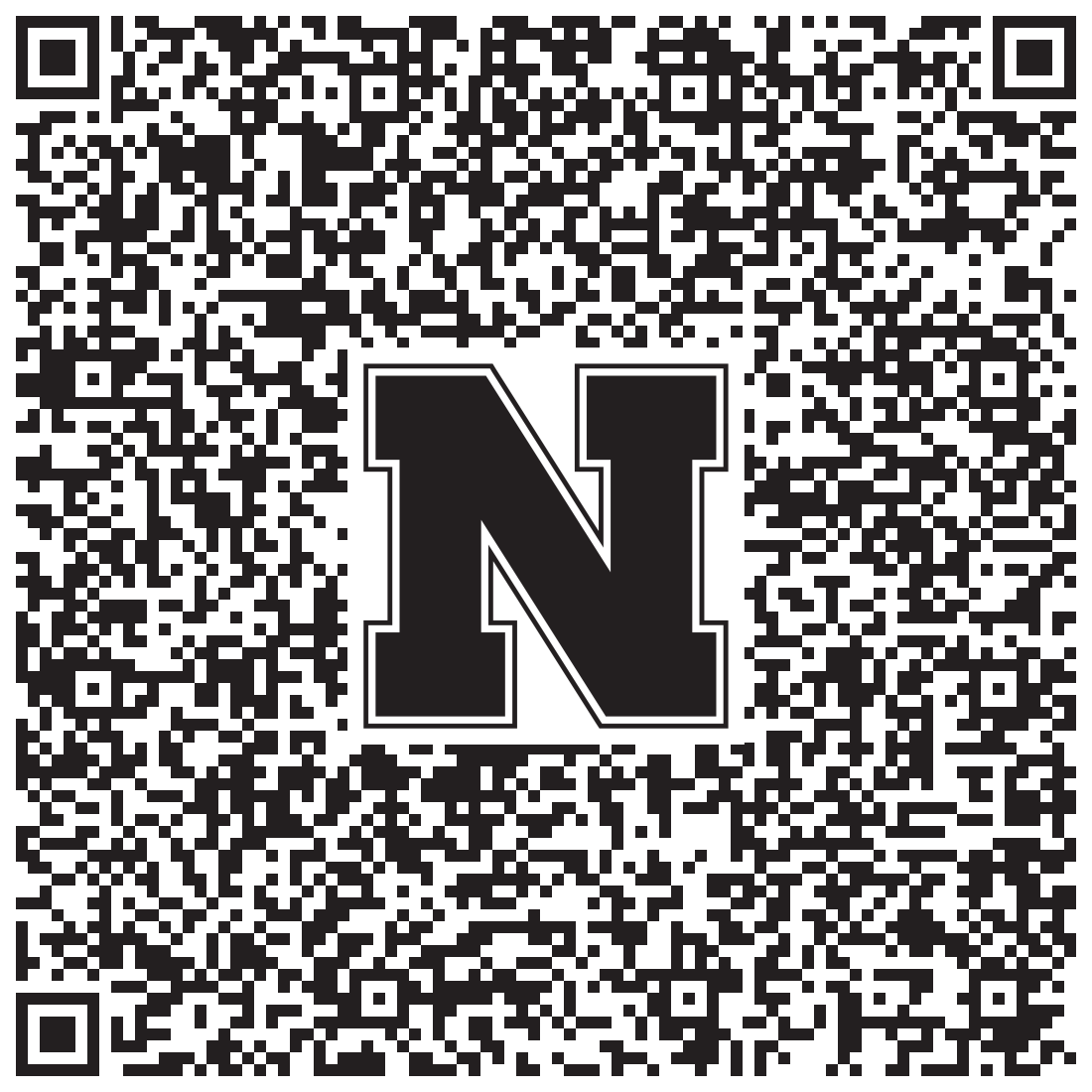 QR code linking to Duke Walsh vcard