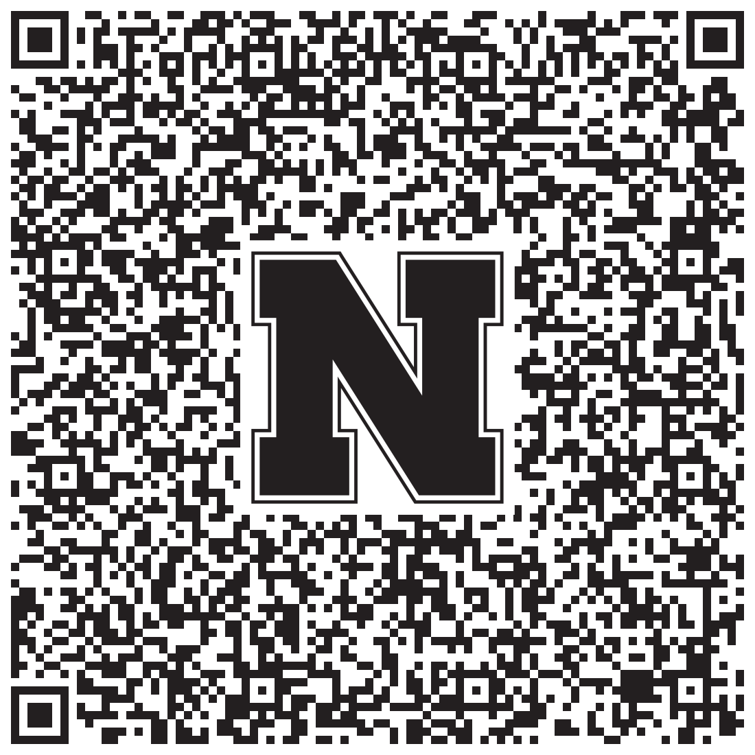 QR code linking to Ellie Bentjen vcard