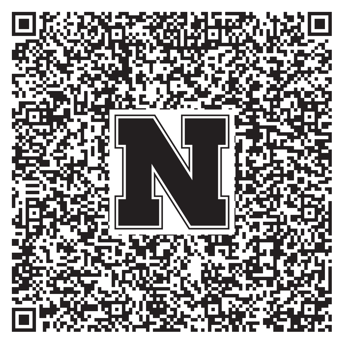 QR code linking to Erika Boohar vcard