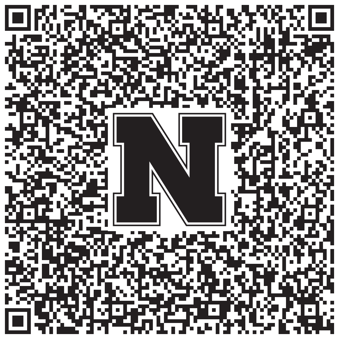 QR code linking to Emily Brande vcard