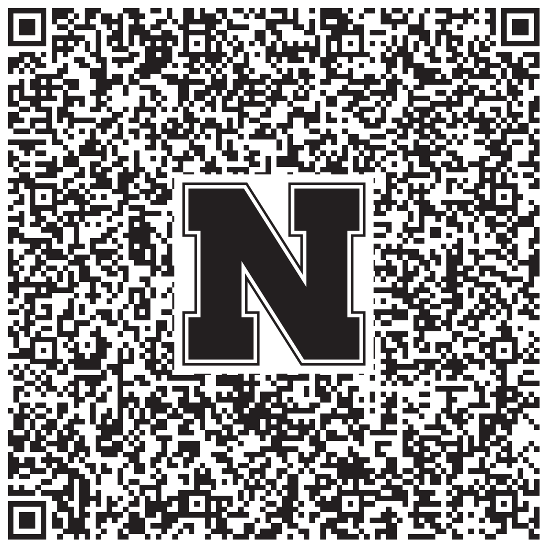 QR code linking to Eric Buhs vcard