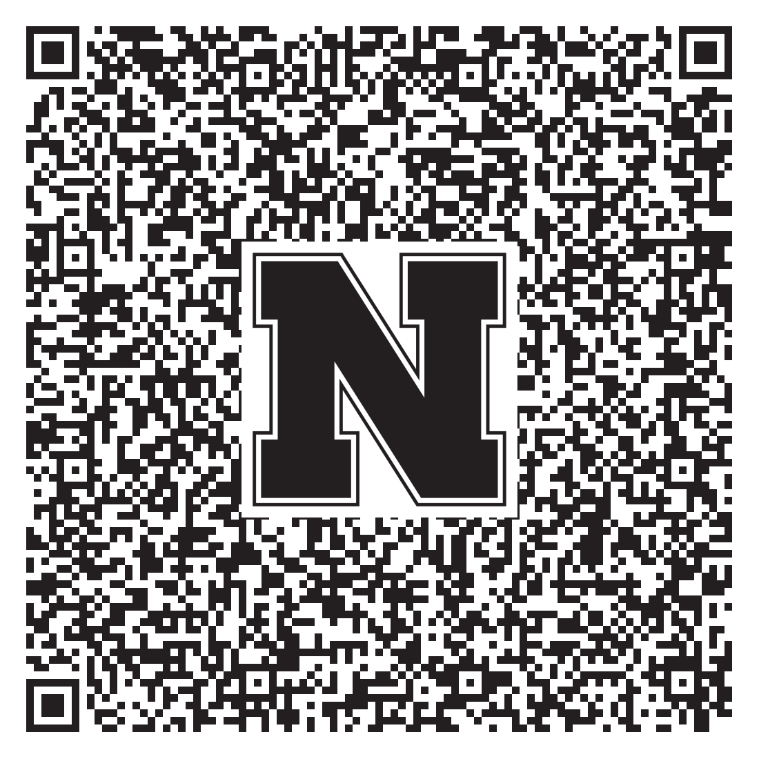 QR code linking to Ella Luther vcard