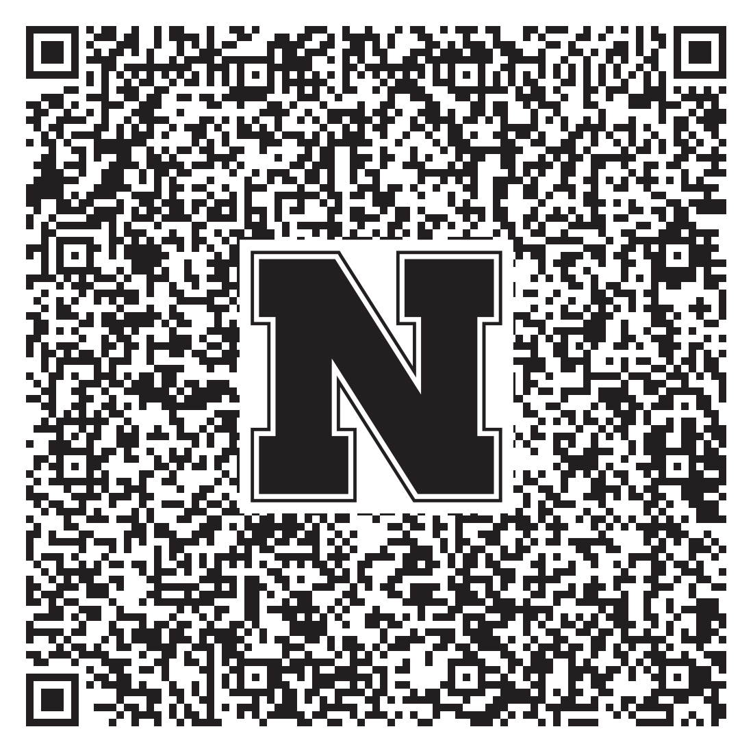 QR code linking to Earl Russell vcard