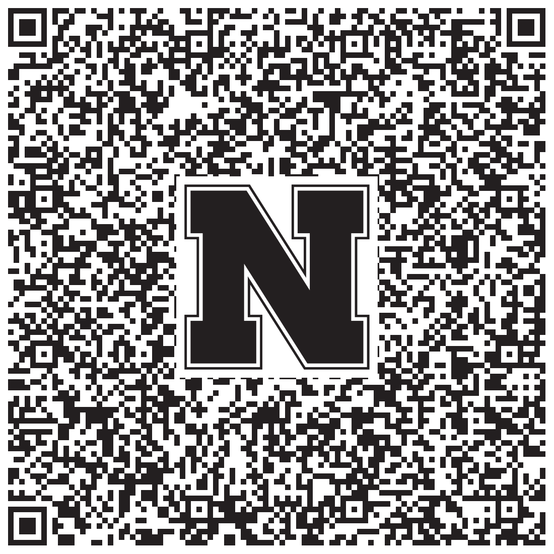 QR code linking to Erica Stuber vcard