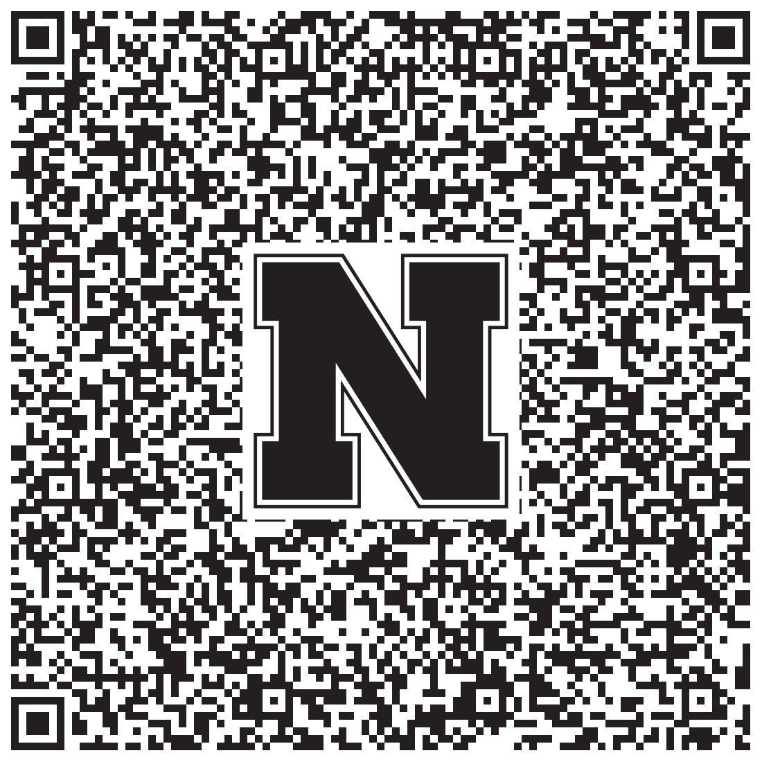 QR code linking to Emily Tenski vcard