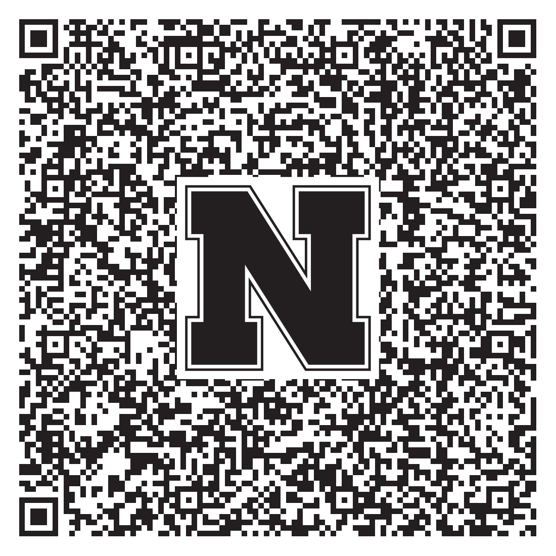 QR code linking to Emma Watson vcard