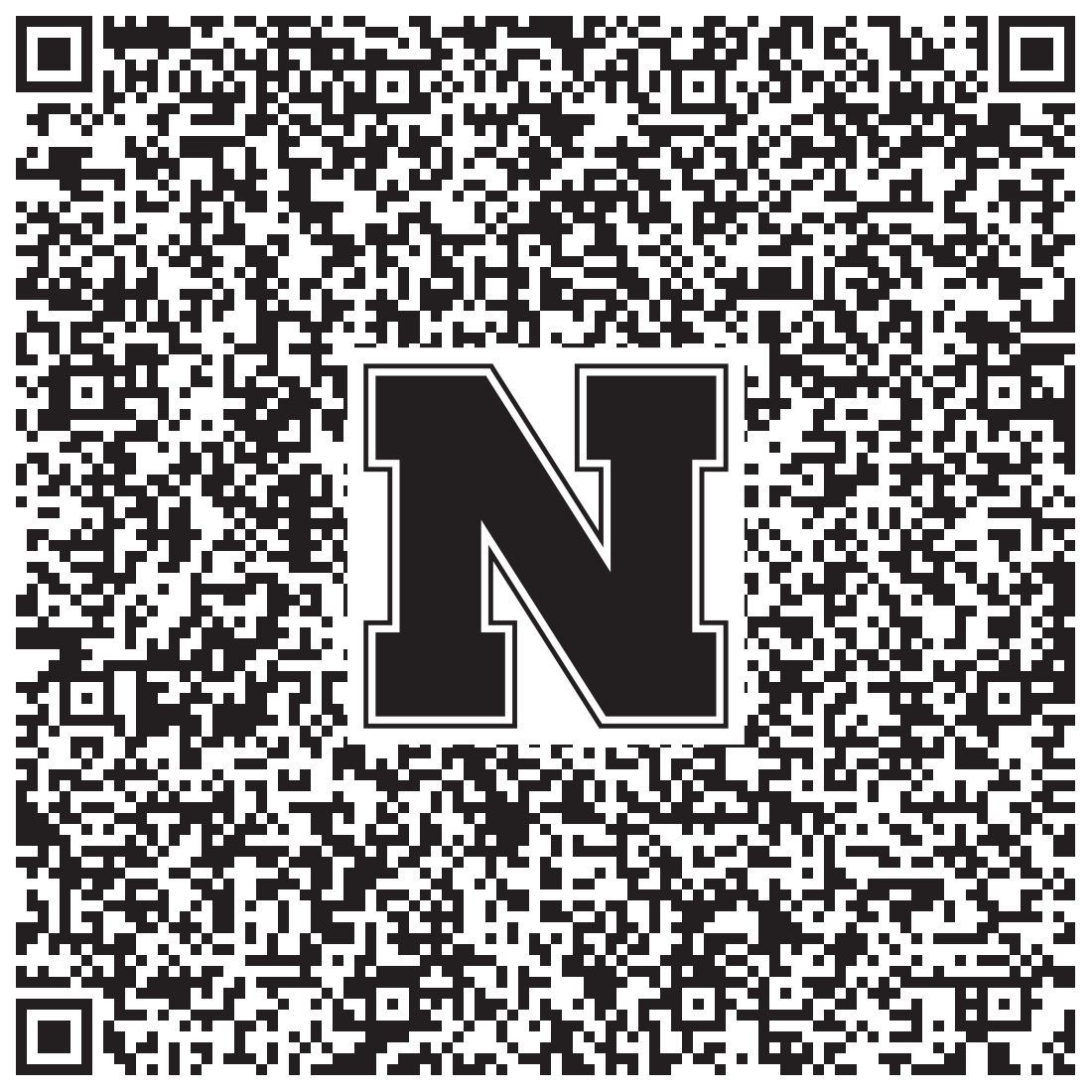 QR code linking to Erika Zink vcard