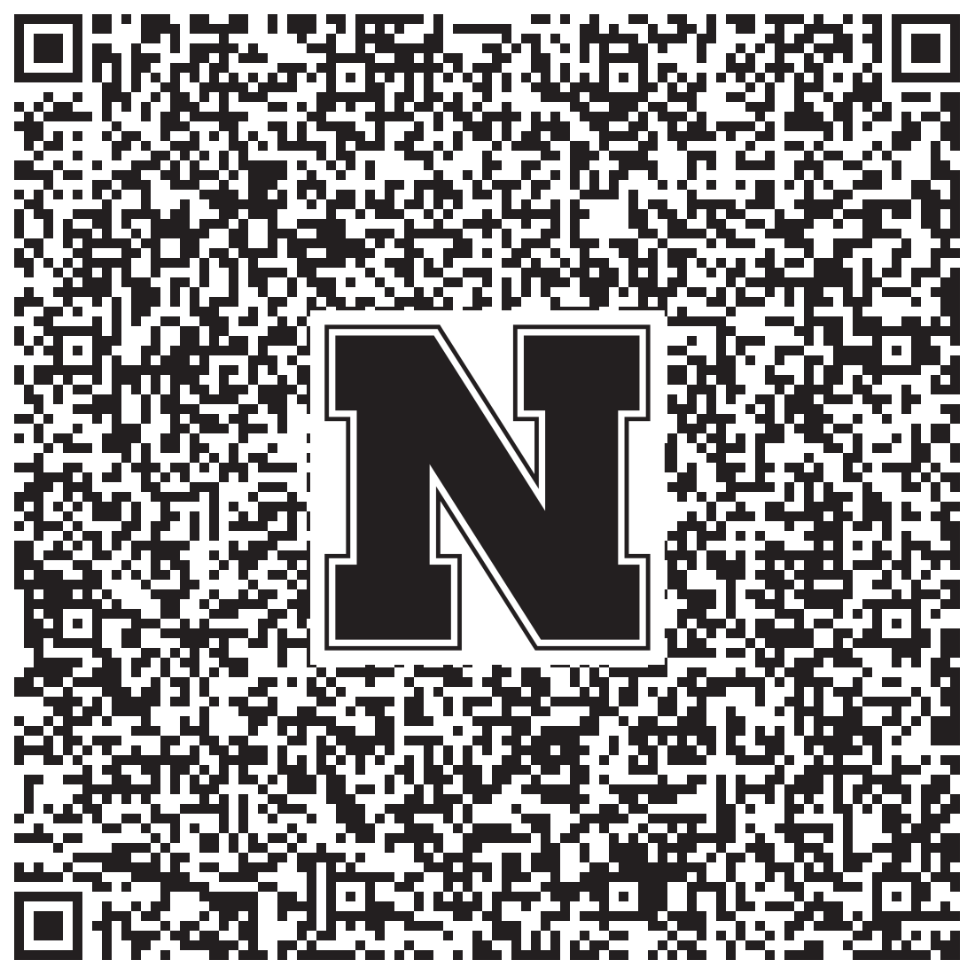 QR code linking to Fran Benne vcard