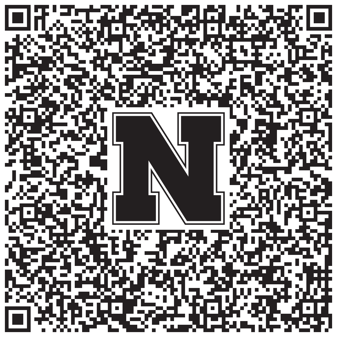 QR code linking to Fan Huang vcard