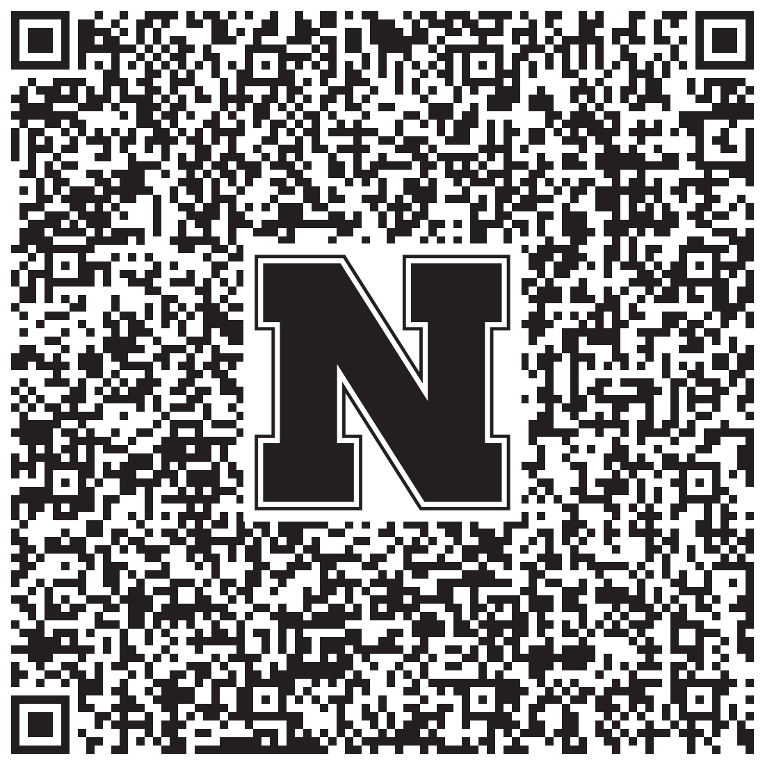 QR code linking to Fred Palmer vcard