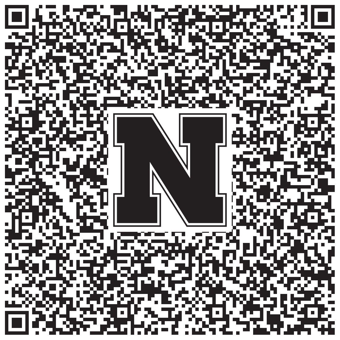 QR code linking to Forrest Parker vcard