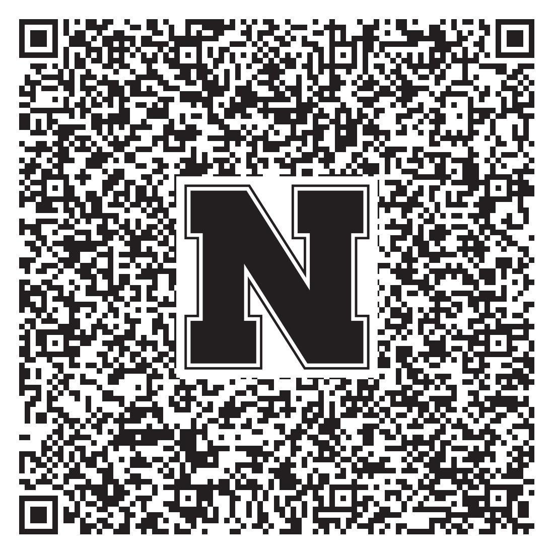 QR code linking to Frank Thiel vcard
