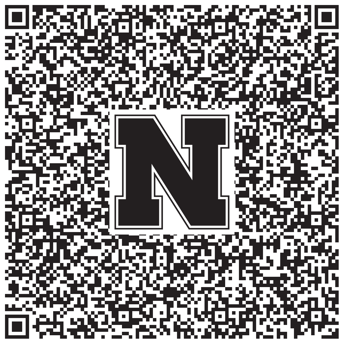 QR code linking to George Blessing vcard