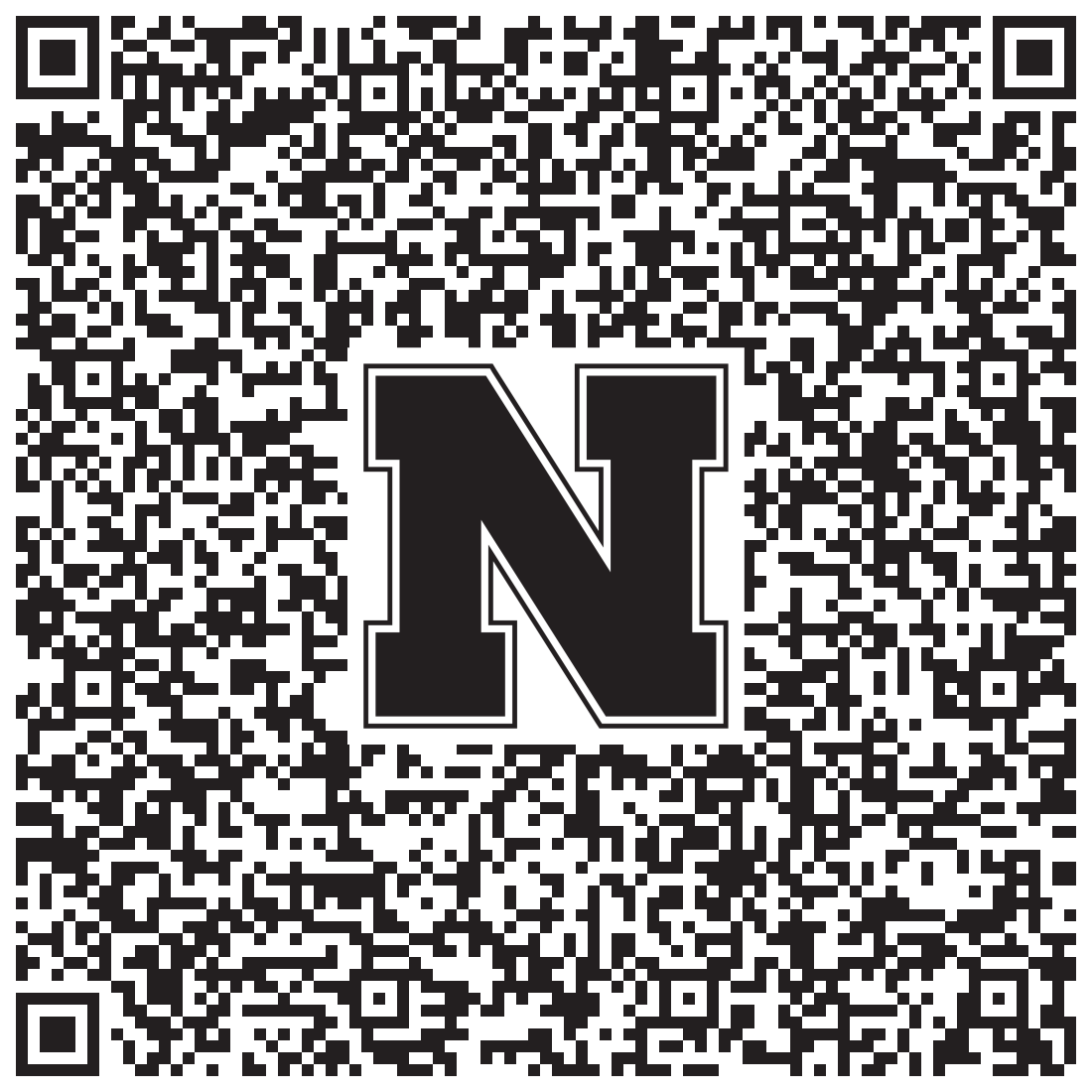 QR code linking to Garret Carter vcard