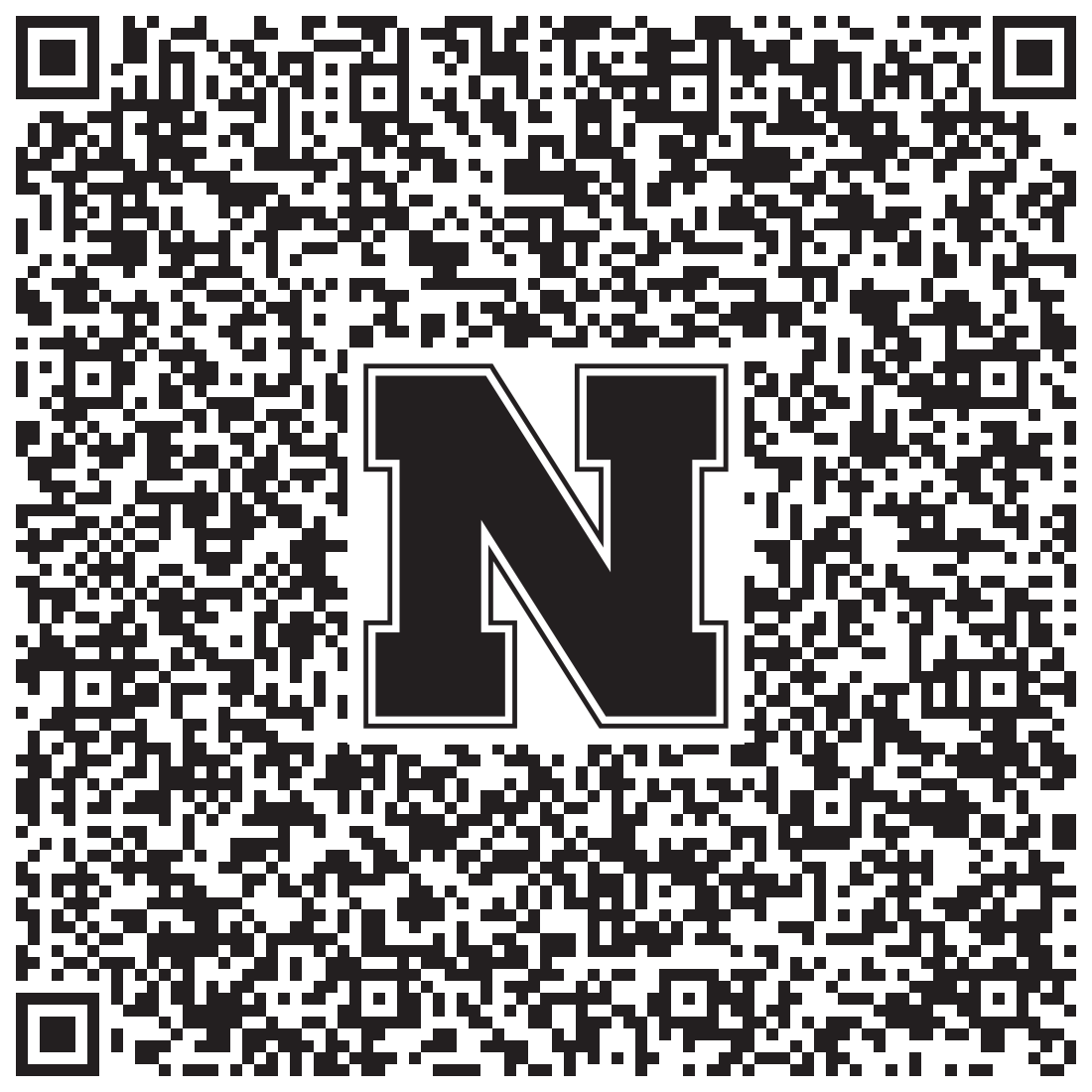QR code linking to Gabe Hinrichs vcard