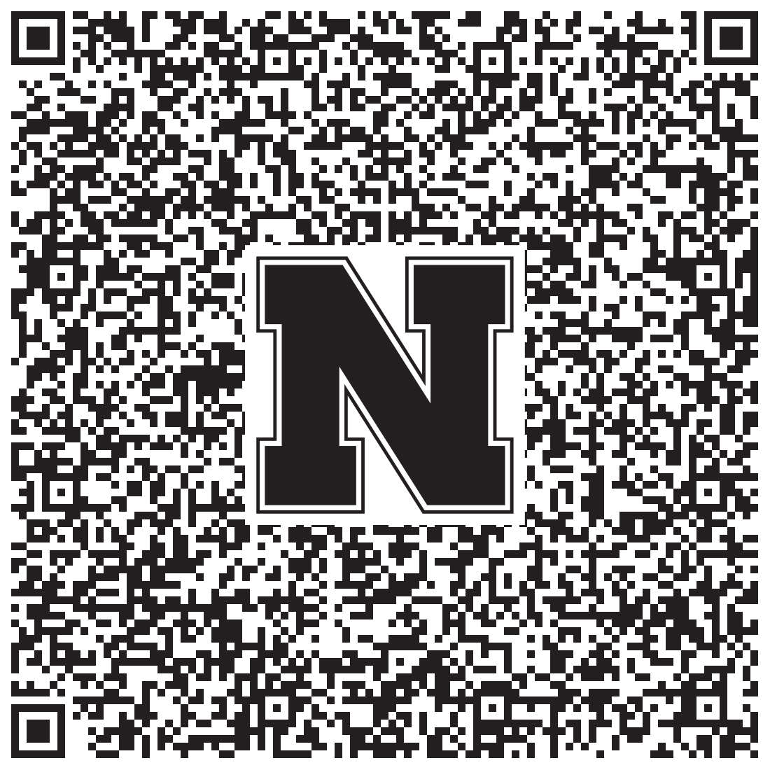 QR code linking to Glory Osho vcard