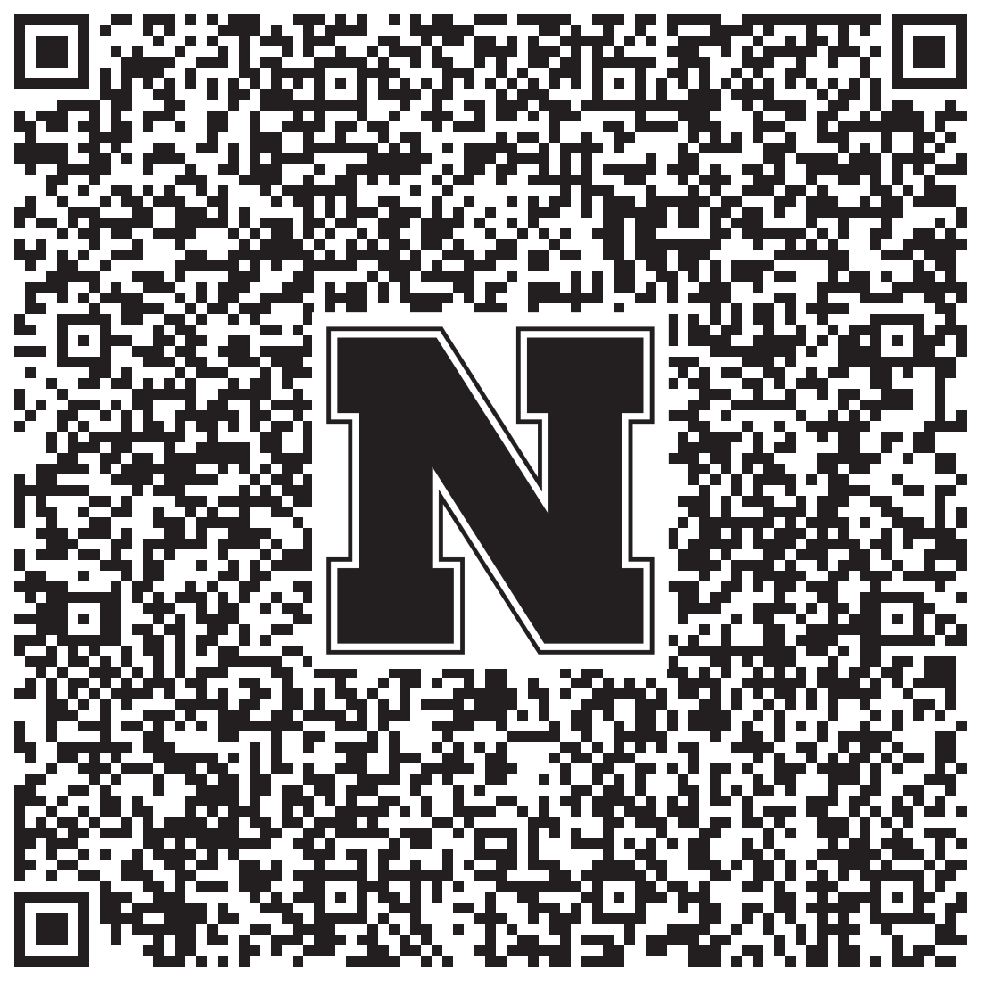 QR code linking to Grant Petersen vcard