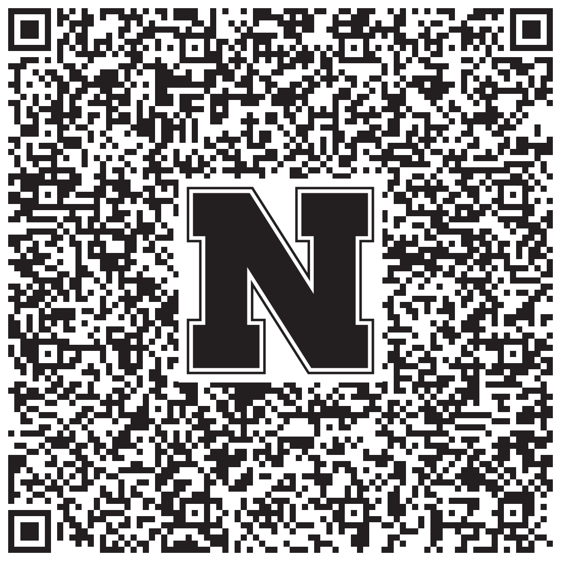 QR code linking to Grant Rice vcard