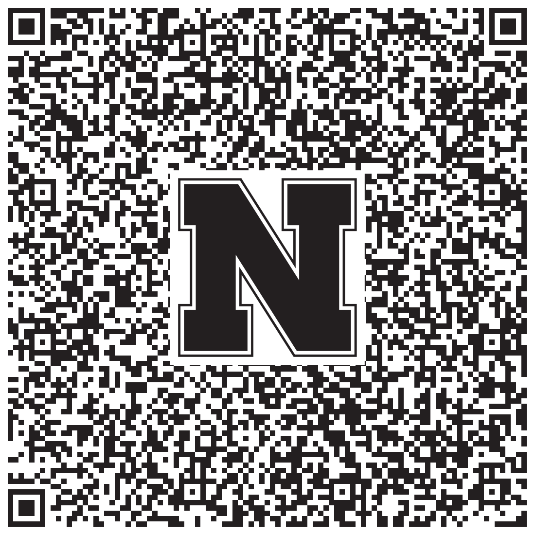 QR code linking to Georgia Stevens vcard