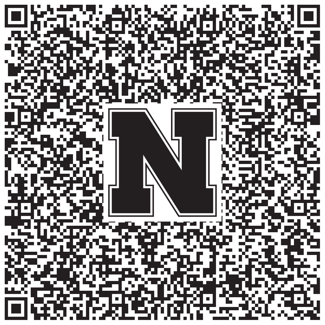 QR code linking to Virginia Tilden vcard