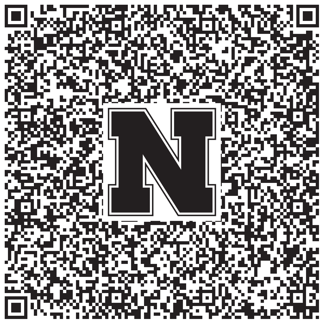 QR code linking to George Wolf vcard
