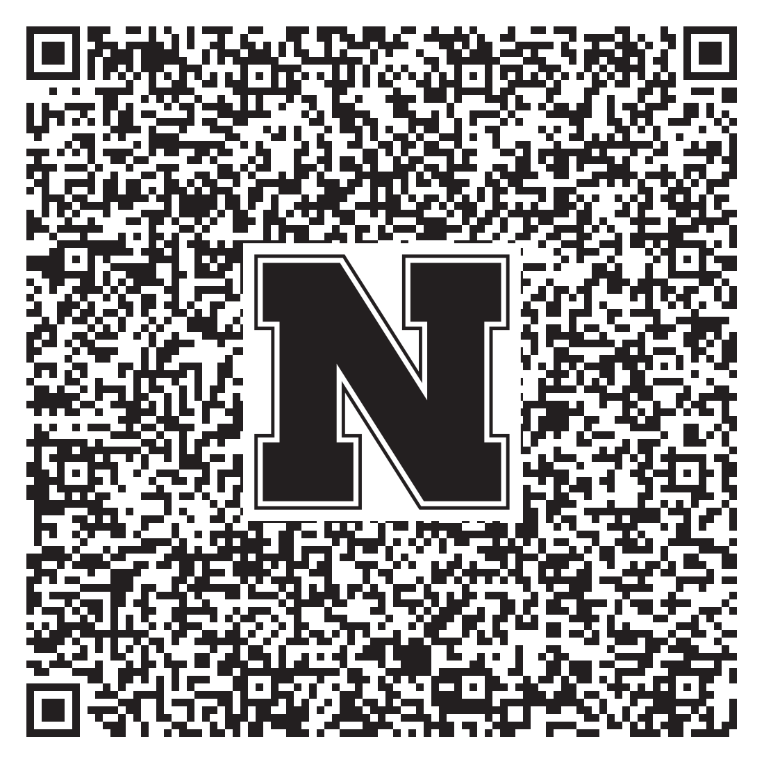 QR code linking to Hawra Al-Jibory vcard