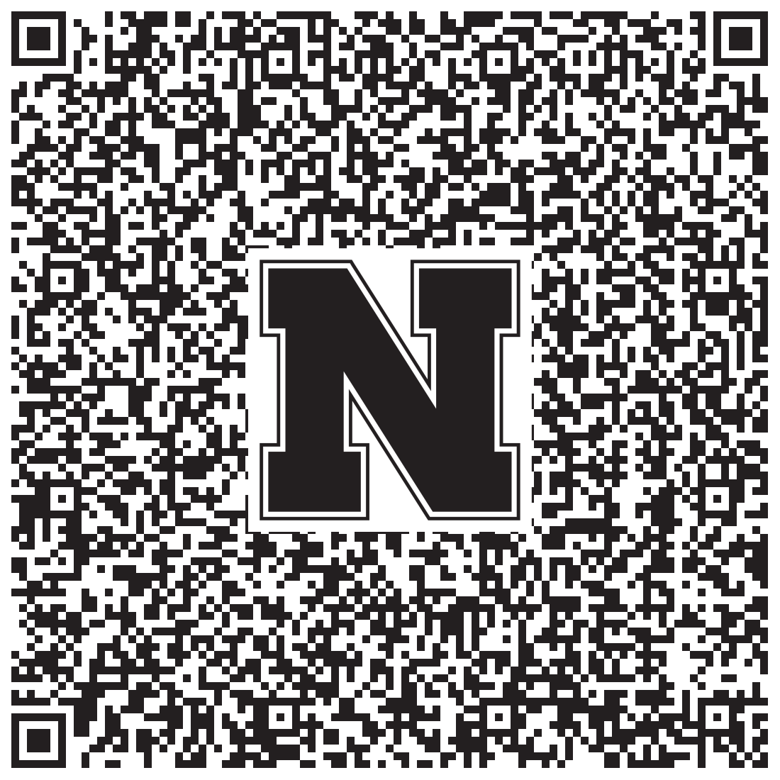 QR code linking to Harrison Bishop vcard